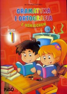 Okładka książki Gramatyka i ortografia z uśmiechem 1