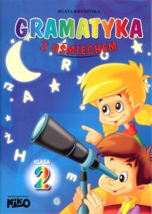 Okładka książki Gramatyka z uśmiechem Klasa 2