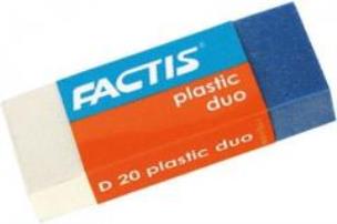 Opakowanie Gumki D-20 dwukolorowe DUO (20szt) FACTIS