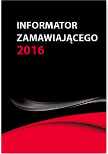 Okładka książki Informator zamawiającego Nowe wskaźniki od 1.01.2016