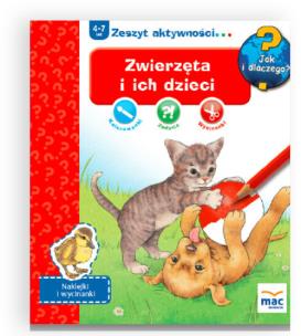 Okładka książki Jak i dlaczego! Zwierzeta i ich dzieci