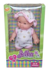 Opakowanie Julka pachnąca lalka różowa w kapeluszu 21 cm