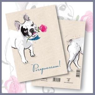 Opakowanie Karnety Różne okazje mix 9 wzorów 18 sztuk