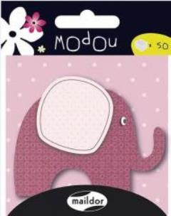 Opakowanie Karteczki samoprzylepne Słoń MAILDOR