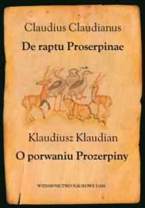Okładka książki Klaudian De raptu Proserpinae