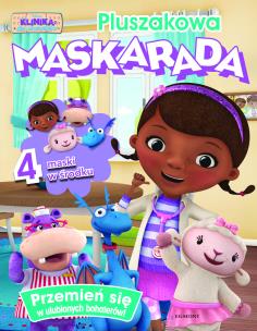 Okładka książki Klinika dla pluszaków Pluszakowa maskarada