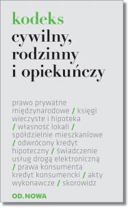 Okładka książki Kodeks cywilny rodzinny i opiekuńczy