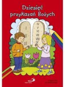 Okładka książki Kolorowanka. Dziesięć przykazań Bożych
