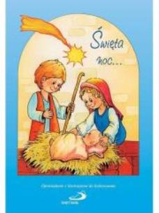 Okładka książki Kolorowanka. Święta noc