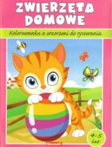 Okładka książki Kolorowanka. Zwierzęta domowe