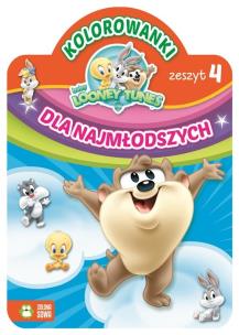 Okładka książki Kolorowanki dla najmłodszych Zeszyt 4 Baby Looney Tunes