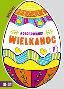 Okładka książki Kolorowanki Wielkanoc cz.1