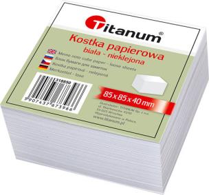 Opakowanie Kostka Titanum Biała N/k Mała