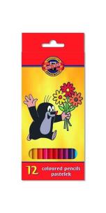 Kredki La Paloma 12 kolorów. Wydawca: Koh-I-Noor. Multiszop.pl Opakowanie Kredki La Paloma 12 kolorów