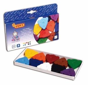 Opakowanie Kredki świecowe trójkątne Misie12 kolorów JOVI