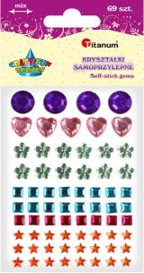 Opakowanie Kryształki samoprzylepne mix
