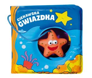 Okładka książki Książeczki kąpielowe. Ciekawska gwiazdka