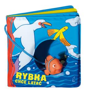 Okładka książki Książeczki kąpielowe. Rybka chce latać