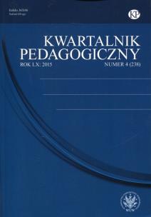 Opakowanie Kwartalnik Pedagogiczny 2015 nr 4 (238)