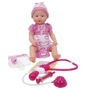 Okładka książki Lalka New Born Baby - z akcesoriami Doktora