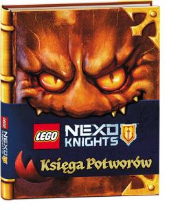 Okładka książki Lego Nexo Knights Księga potworów