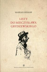 Okładka książki Listy do Mieczysława Grydzewskiego