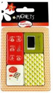 Opakowanie Magnesy zestaw 4 szt Telefon MAILDOR