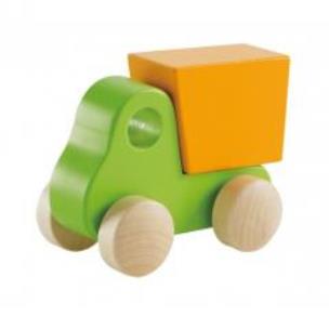 Opakowanie Mała zielona ciężarówka