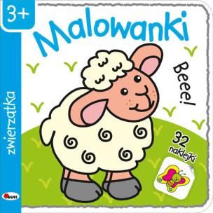 Okładka książki Malowanki 1 zwierzątka