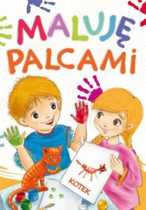 Okładka książki Maluję palcami Kotek