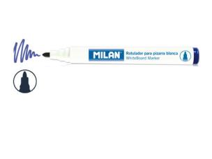 Opakowanie Markery Milan do tablic okrągłe czarne 12 sztuk