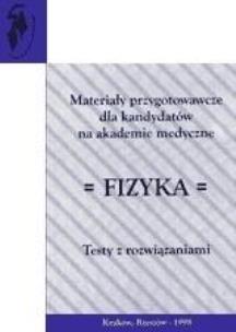 Okładka książki Materiały przygotowawcze ...Fizyka