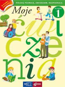 Okładka książki Moje Ćwiczenia. Polskę - poznaję, zwiedzam, rozpoznaję