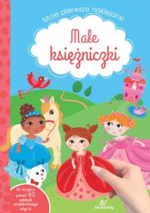Okładka książki Moje pierwsze naklejanki. Małe księżniczki
