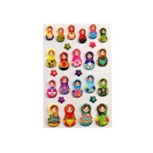 Opakowanie Naklejki 3D Matrioszki MAILDOR