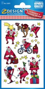 Okładka książki Naklejki mikołaje