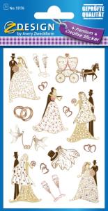 Okładka książki Naklejki Młoda Para