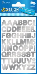 Okładka książki Naklejki odporne na pogodę- na listy- srebrne