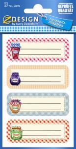 Okładka książki Naklejki papierowe na przetwory