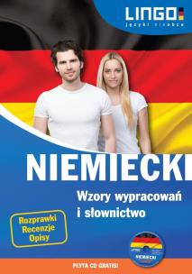 Okładka książki NIEMIECKI WZORY WYPRACOWAŃ I SŁOWNICTWO-LINGO