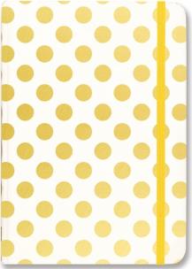 Opakowanie Notatnik Mini Złote kropki