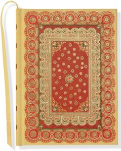 Opakowanie Notatnik szyty Antyczny cynober