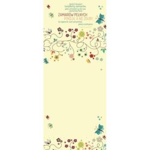 Opakowanie Notes z magnesem Jestem bowiem świadomy