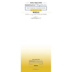 Opakowanie Notes z magnesem Jeżeli więc ktoś