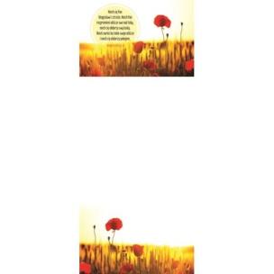 Opakowanie Notes z magnesem Niech Ci Pan błogosławi Maki