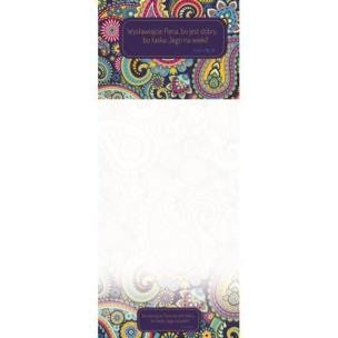 Opakowanie Notes z magnesem Wysławiajcie  Pana