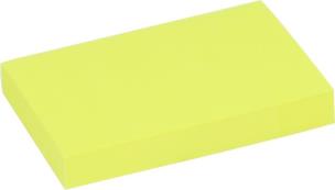 Opakowanie Notesy samoprzylepne żółte 50x75 mm