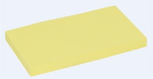 Opakowanie Notesy samoprzylepne żółte 75x125 mm