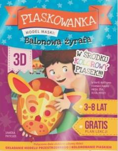 Okładka książki Piaskowanka 3D - Balonowa żyrafa
