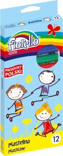 Opakowanie Plastelina 12 kolorów